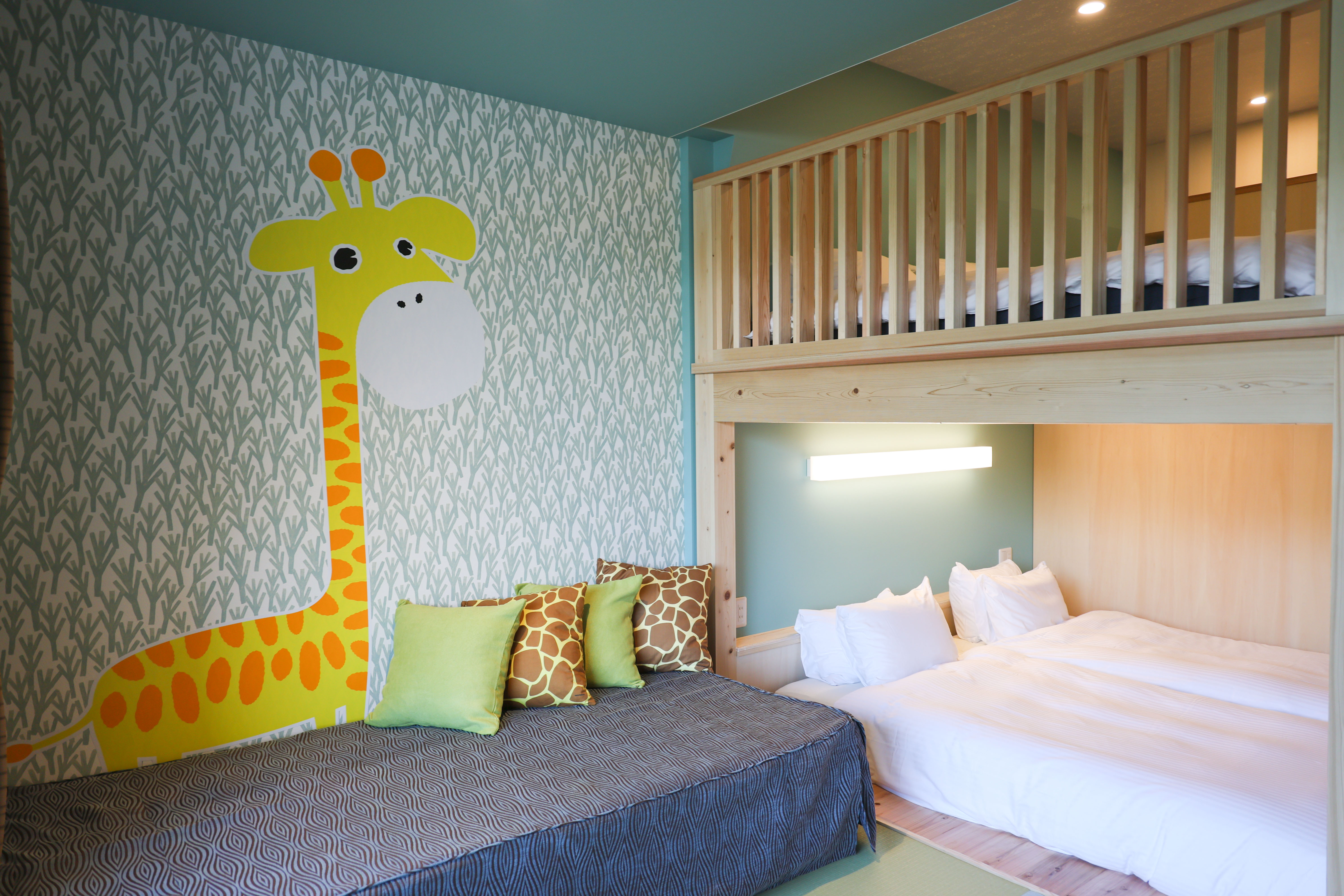 お泊まりがもっと楽しくなる！夢の2段ベッドルームが新登場★