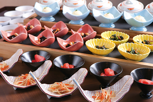 <p>朝のさわやか惣菜料理</p>