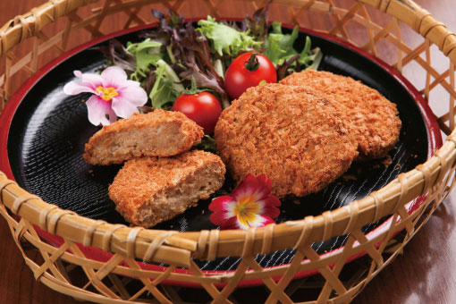 <p>浜名湖海苔風味まぐろカツ</p>